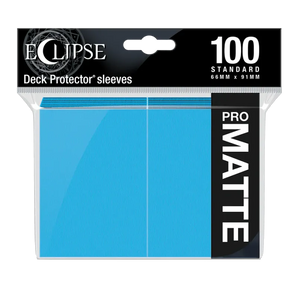 Ultra Pro: Eclipse Matte Standard Sleeves - Sky Blue