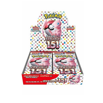 Scarlet & Violet: 151 Booster Display Box - JAPANSK - MtgwebshopDK