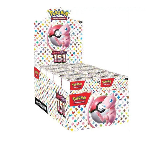 10x Scarlet & Violet: 151 Booster Bundle (10x6 Booster Packs) - MtgwebshopDK