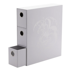 Dragon Shield: Fortress Card Drawers - White
