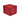 Ultra Pro: Vivid Alcove Edge Deck Box - Red