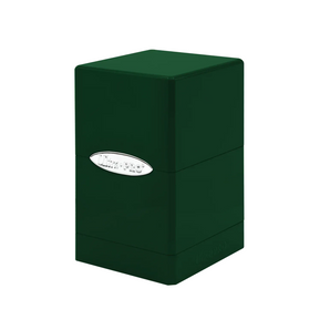 Ultra Pro - Hi-Gloss Satin Tower Deck Box - Emerald