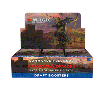 Commander Legends: Battle for Baldurs Gate Draft Display Box - MtgwebshopDK