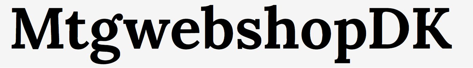 MtgwebshopDK