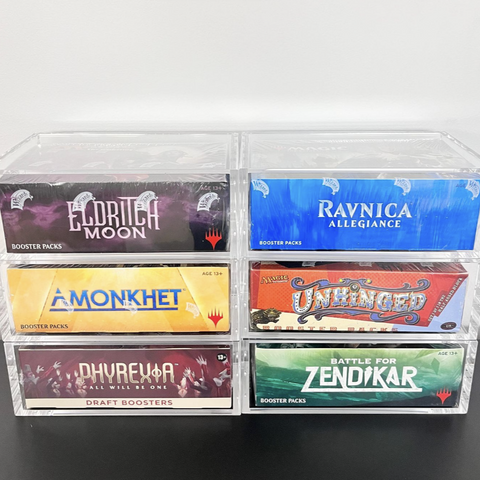 Akryl Case Magic The Gathering Draft Booster Box - MtgwebshopDK
