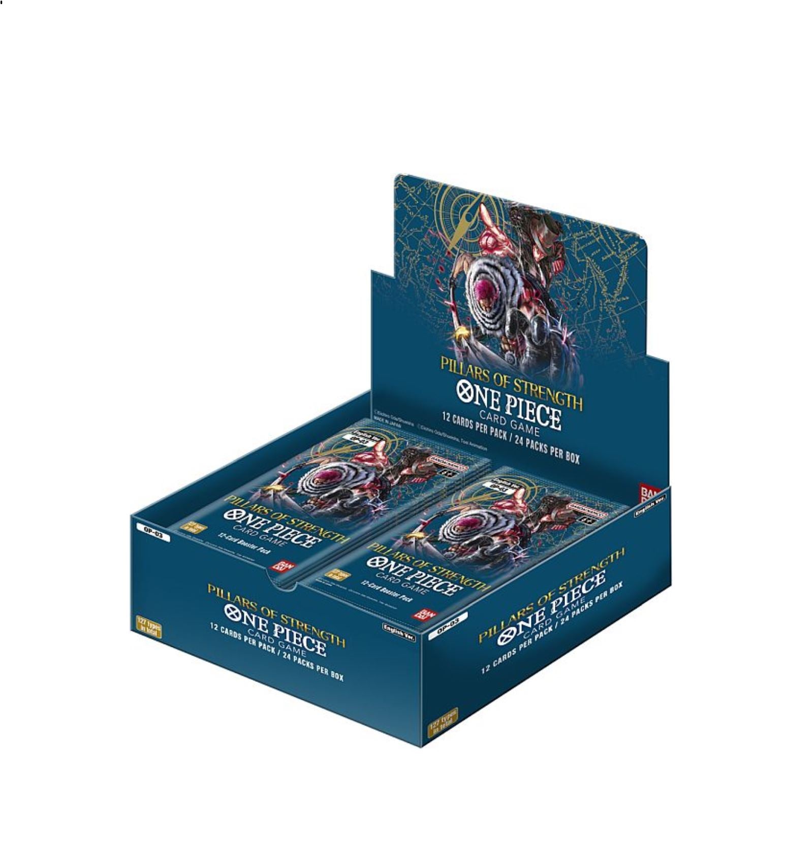 One Piece OP03 Pillars of Strength - Booster Box MtgwebshopDK One Piece OP03 Pillars of Strength - Booster Box MtgwebshopDK