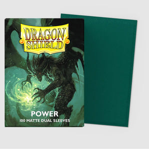 Dragon Shield Power - Dual Matte Sleeves - Standard Size 100ct