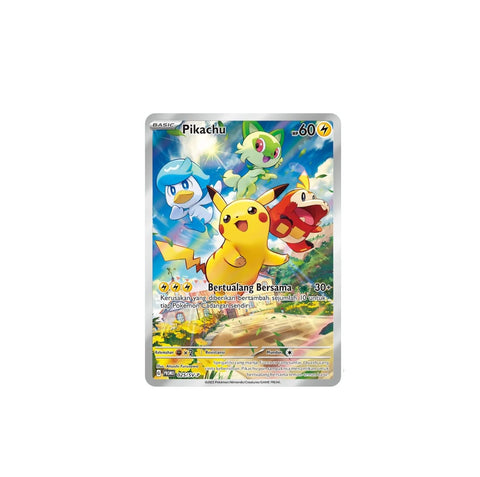 Pikachu 027 Full art Promo - Pokemon Kort