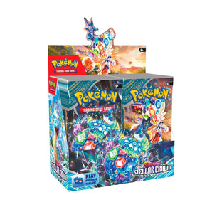Pokemon Stellar Crown Booster Box Display