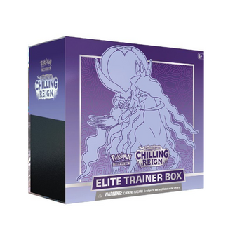 Pokemon Sword & Shield 6 Chilling Reign Elite Trainer Box - Lilla - MtgwebshopDK