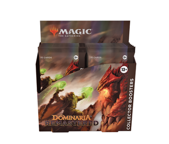 Dominaria Remastered Collector Booster Box Display - MtgwebshopDK