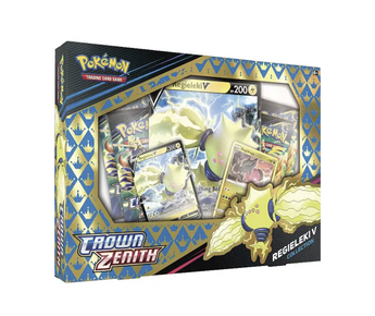 Pokémon Crown Zenith V Box - Regieleki V - MtgwebshopDK