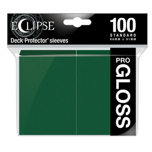 Ultra Pro: Eclipse Gloss Standard Sleeves - Forest Green