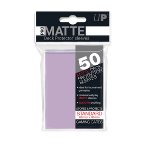 Ultra Pro: Pro-Matte Standard Deck Protector Sleeves 50ct - Lilla