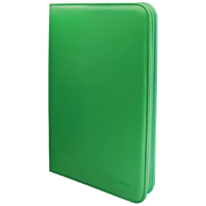 Ultra Pro - Vivid 9-Pocket Zippered PRO-Binder: Green