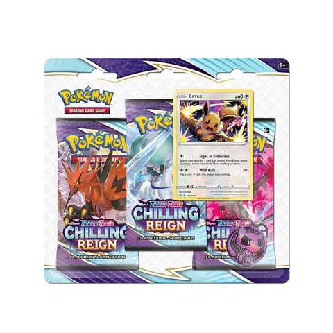 Chilling Reign 3-Pack Blister: Eevee