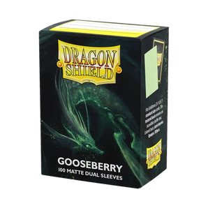 Dragon Shield Gooseberry - Matte Dual Sleeves - Standard Size 100ct