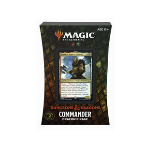 Draconic Rage Commander - Adventures in The Forgotten Realms