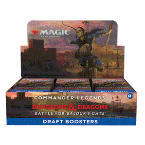 Commander Legends: Battle for Baldurs Gate Draft Display Box - MtgwebshopDK