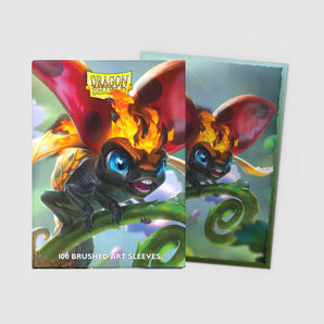 Dragon Shield The Burnbug - Brushed Art Sleeves - Standard Size 100ct