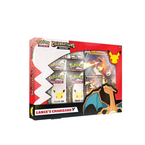 Pokemon Lance's Charizard Celebrations V Box
