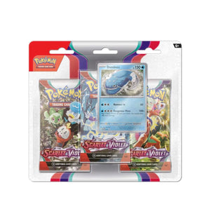 Pokemon Scarlet & Violet  3-Pack Blister Dondozo