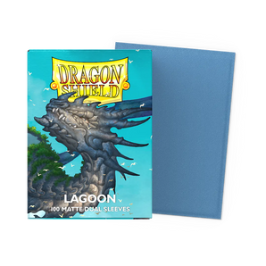 Dragon Shield Lagoon - Dual Matte Sleeves - Standard Size 100ct 