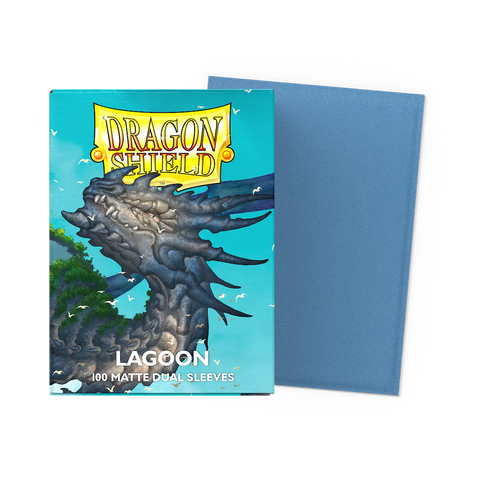 Dragon Shield Lagoon - Dual Matte Sleeves - Standard Size 100ct