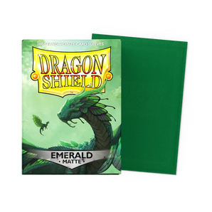 Dragon Shield Emerald - Matte Sleeves - Standard Size 100ct