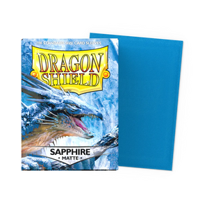 Dragon Shield Sapphire - Matte Sleeves - Standard Size 100ct