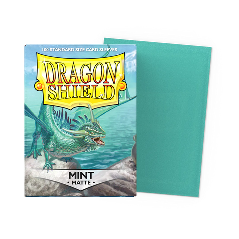 Dragon Shield Mint - Matte Sleeves - Standard Size 100ct