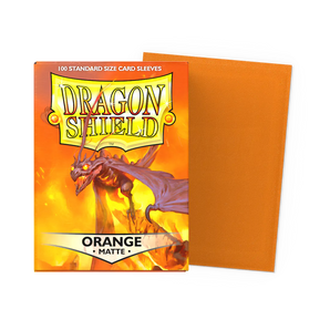 Dragon Shield Orange - Matte Sleeves - Standard Size 100ct