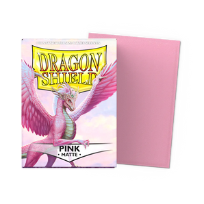 Dragon Shield Pink - Matte Sleeves - Standard Size 100ct