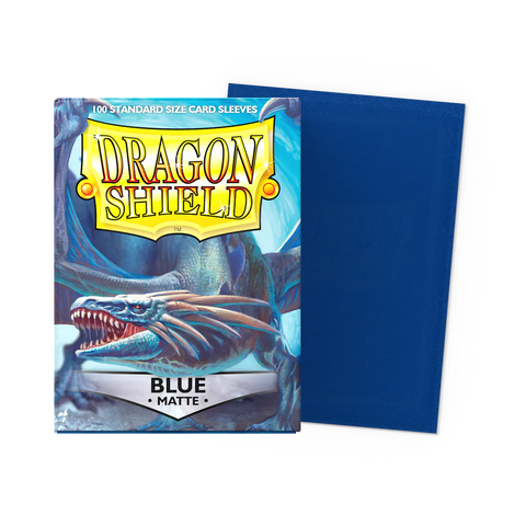 Dragon Shield Blue - Matte Sleeves - Standard Size 100ct