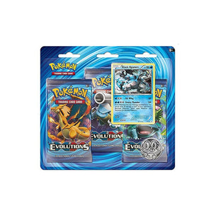 Pokemon Evolutions 3-Pack Blister Black Kyurem