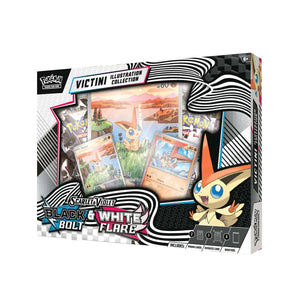 Black Bolt & White Flare Victini Illustration Collection