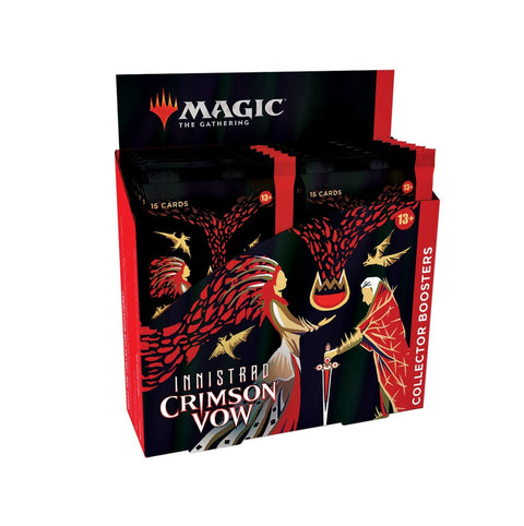 Innistrad Crimson Vow Collector Booster Box Display