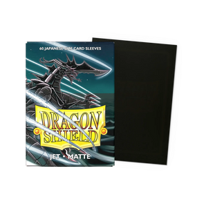 Dragon Shield Jet - Matte Sleeves - Japanese Size 60ct