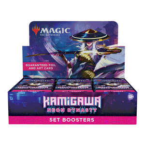 Kamigawa Neon Dynasty Set Booster Box Display - MtgwebshopDK