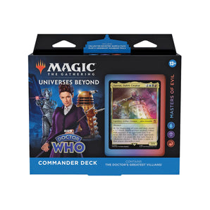 Masters of Evil Commander Deck - Doctor Who