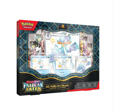 Pokemon: Paldean Fates Premium Collection - Shiny Quaquaval ex
