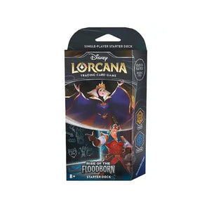 Rise of the Floodborn - Starter Deck: Amber/Sapphire (The Queen & Gaston) - Disney Lorcana