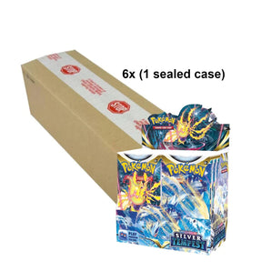 Silver Tempest Booster Box Case (6x booster boxe)