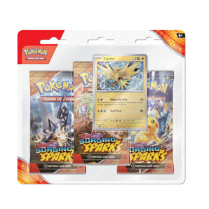 Surging Sparks 3-Pack Blister Zapdos