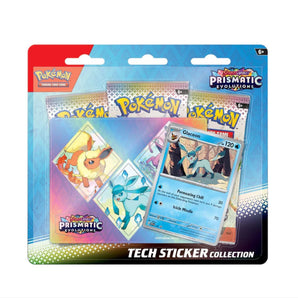 Pokemon Prismatic Evolutions Tech Sticker Glaceon