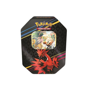 Crown Zenith Galarian Zapdos Tin