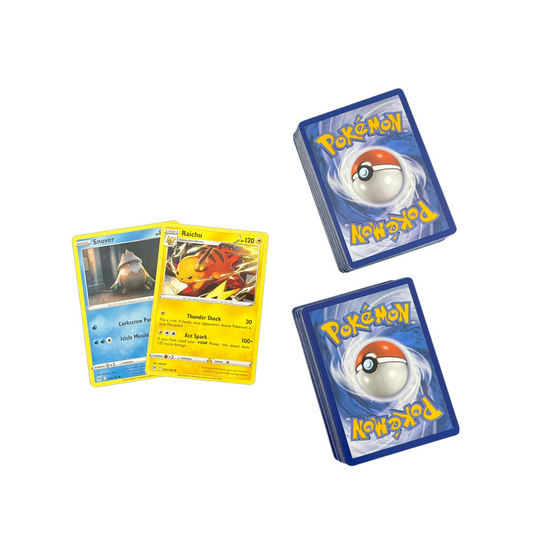 100 stk Pokemon kort