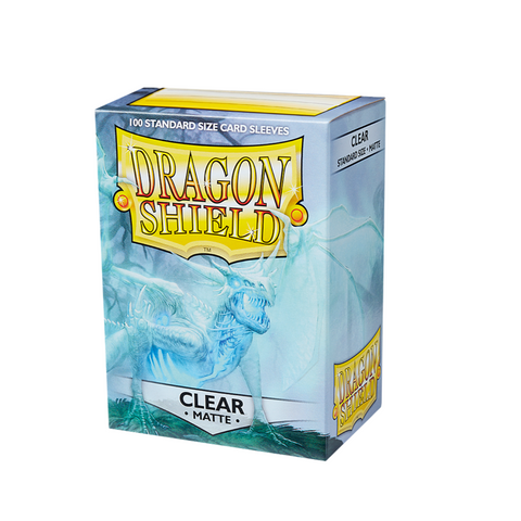 Dragon Shield - Clear 100ct. (Matte) - MtgwebshopDK