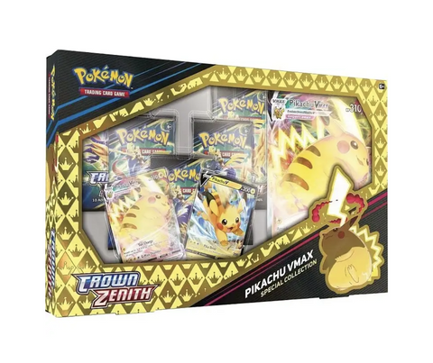 Pokemon: Crown Zenith - Pikachu VMAX Special Collection - MtgwebshopDK