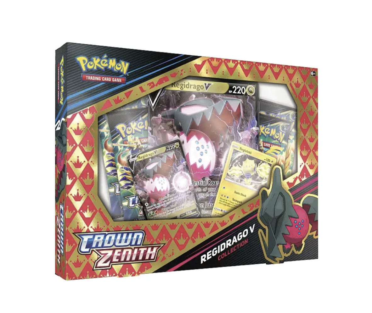 Pokémon: Crown Zenith V Box - Regidrago V